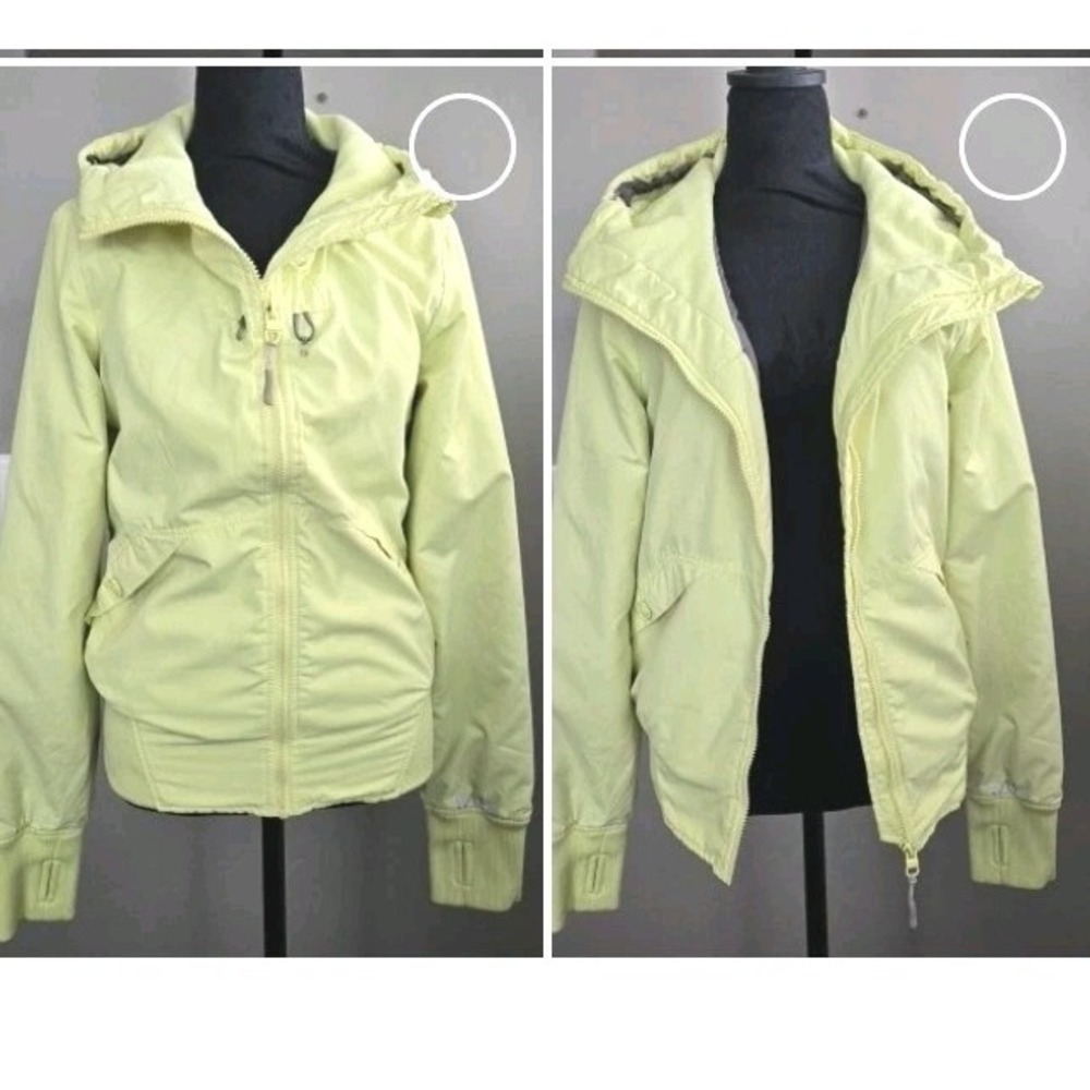 Bench Multipurpose City Clothing Women's Hooded Lightweight Jacket Yellow Sz M